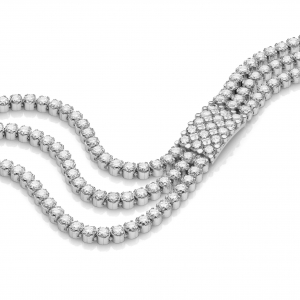 Bracciale in Argento con zirconi